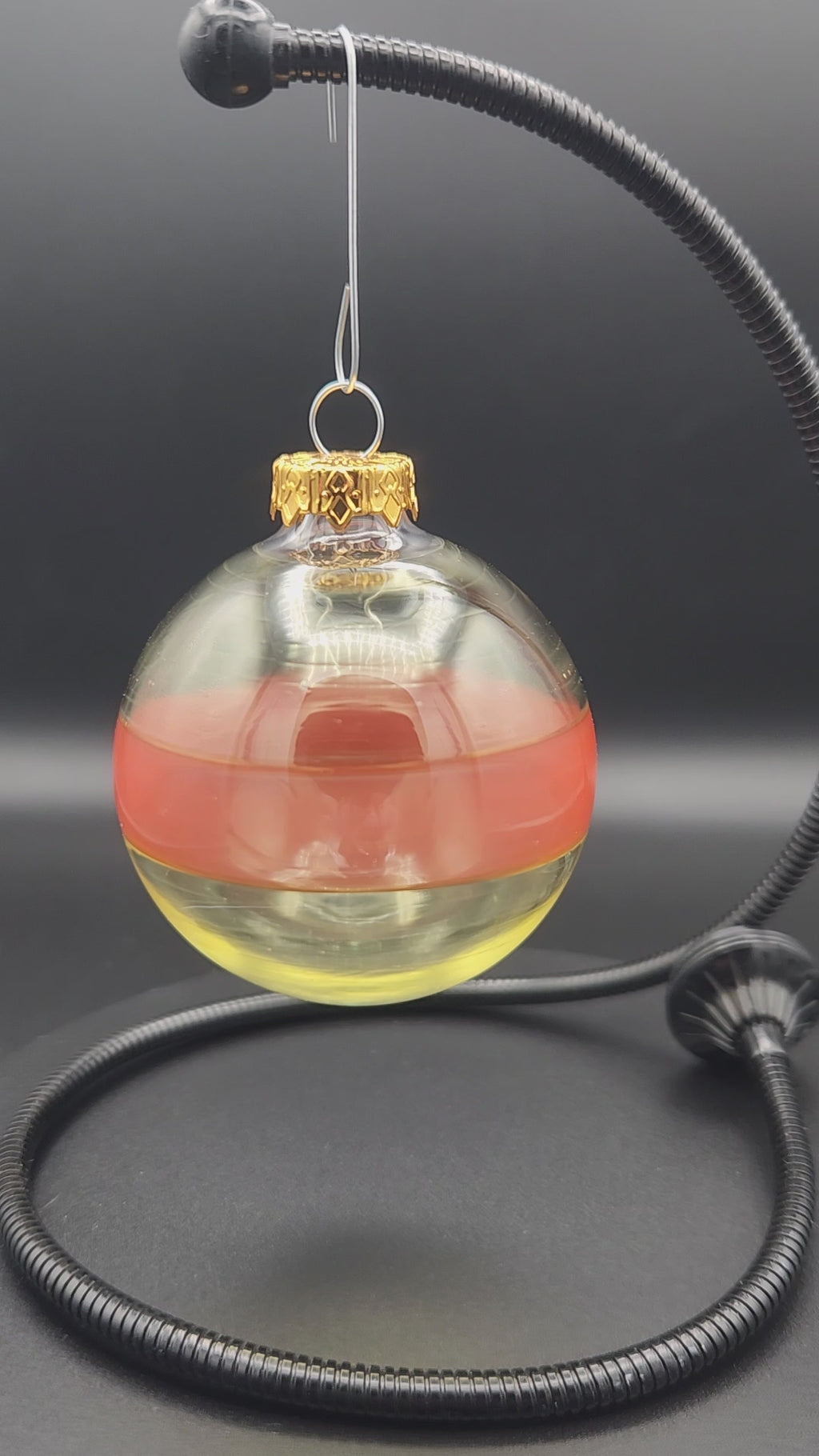 Handblown Glass Ornament - Sunset Gradient - 3 inch