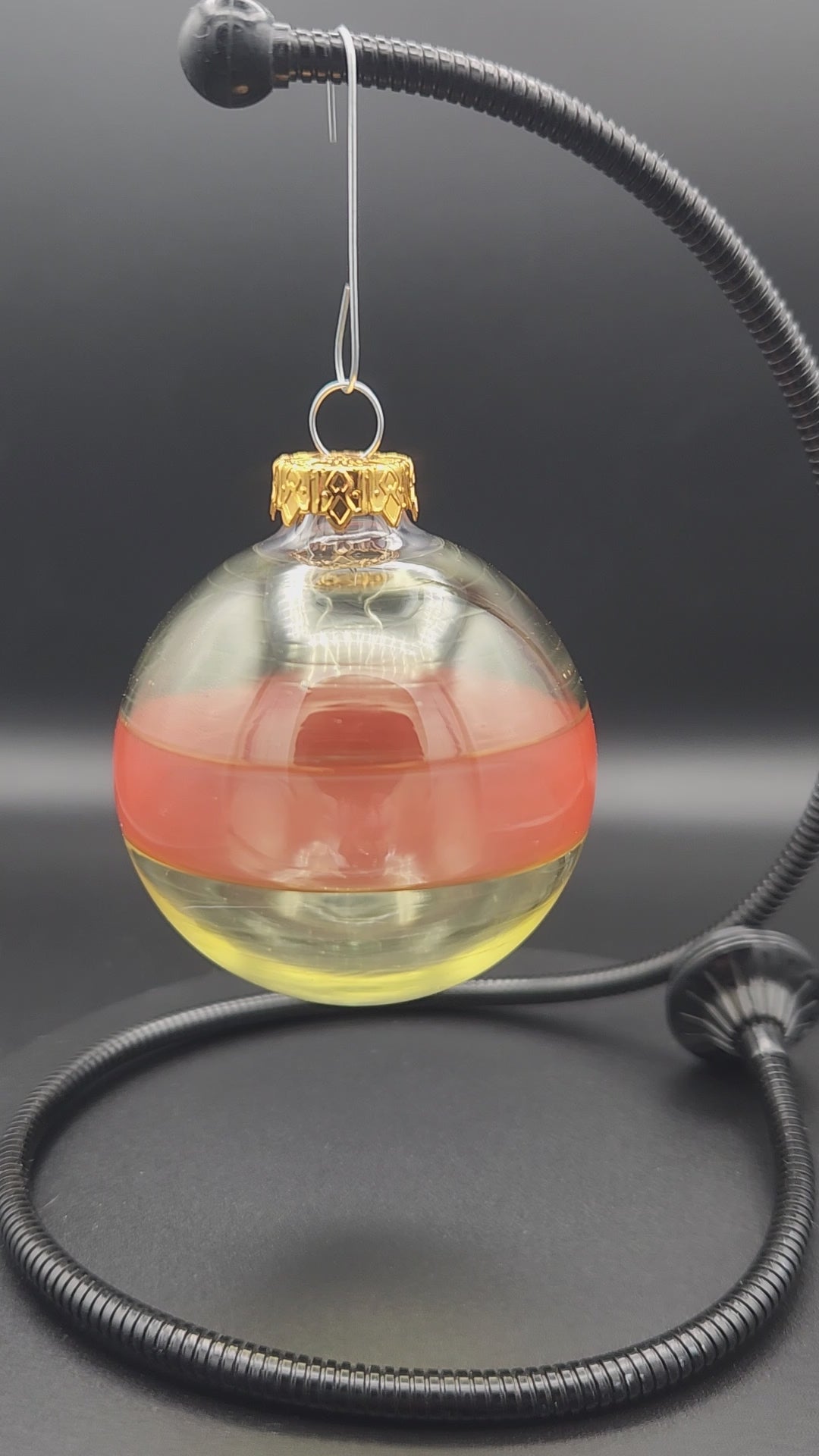 Handblown Glass Ornament - Sunset Gradient - 3 inch