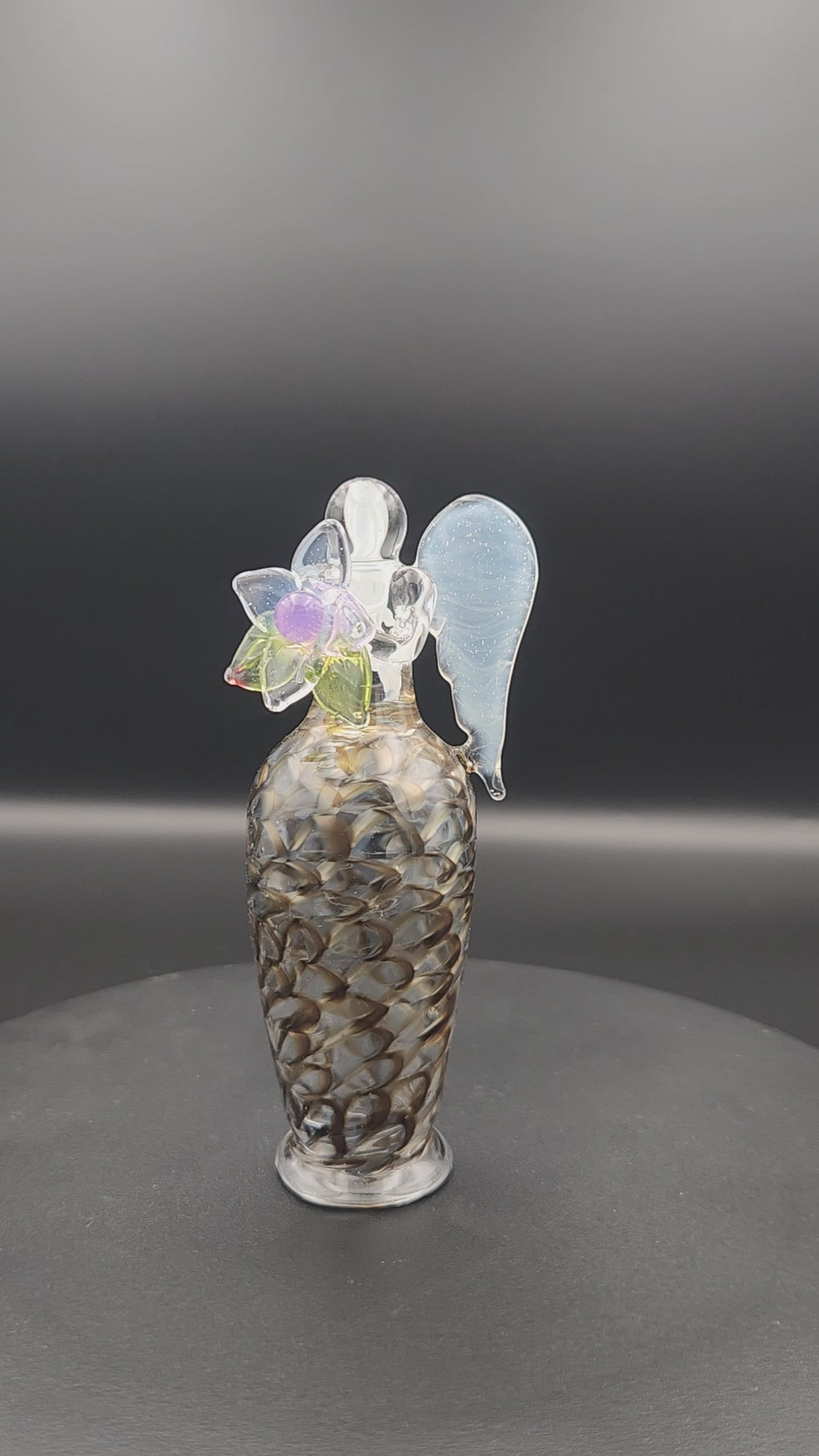 Handcrafted Glass Guardian Angel