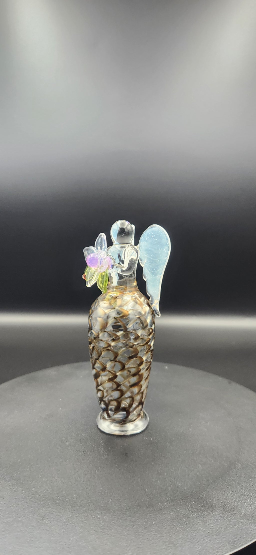 Handcrafted Glass Guardian Angel