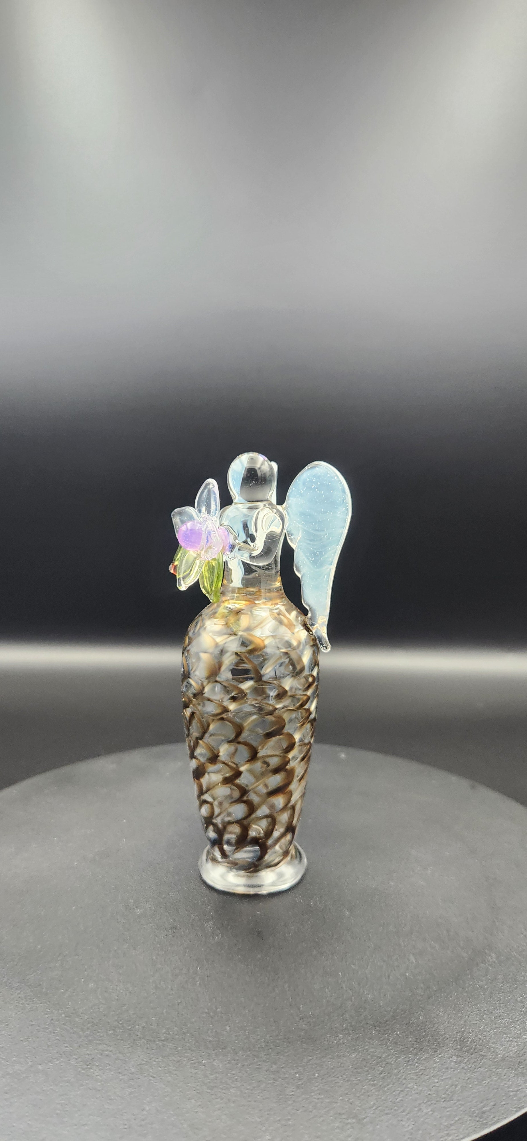 Handcrafted Glass Guardian Angel