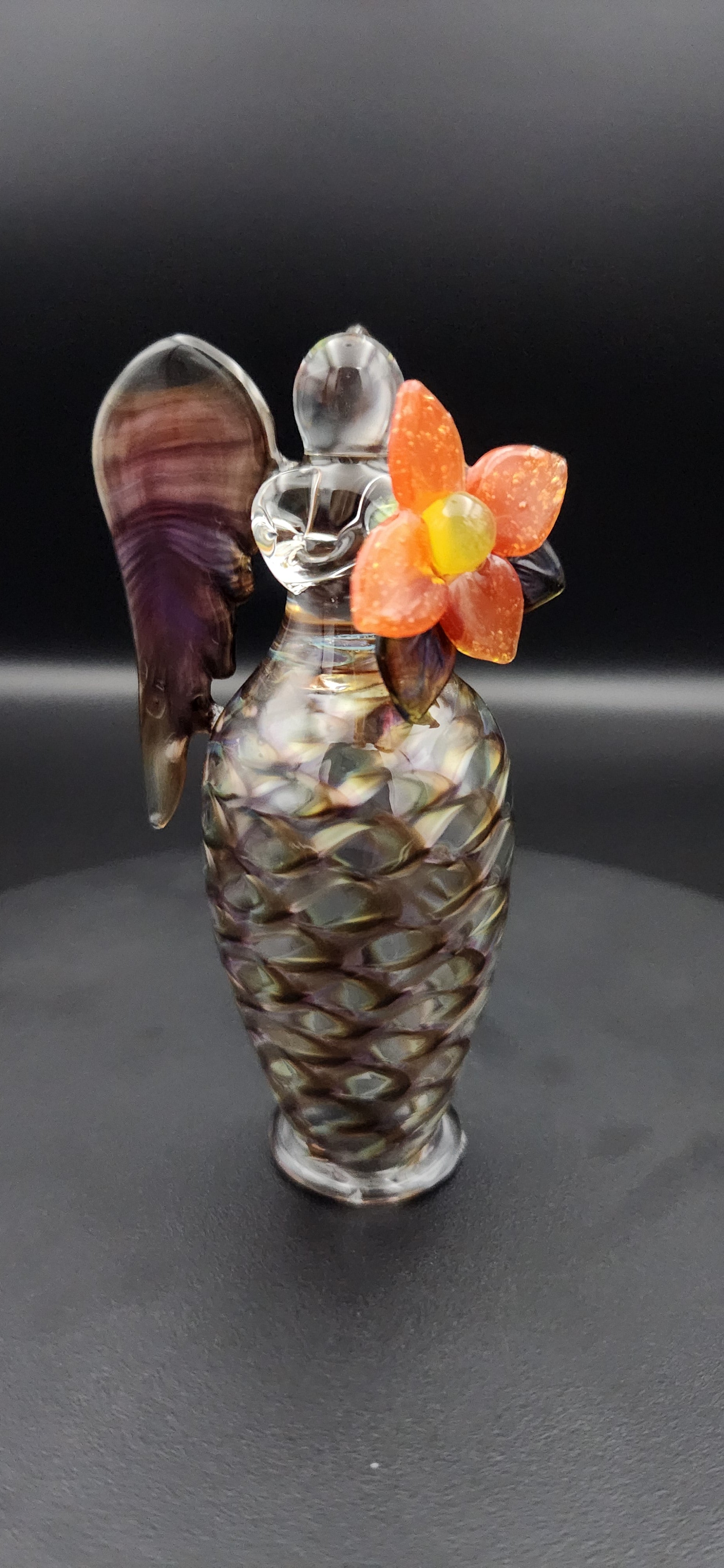 Guardian Angel with Flower