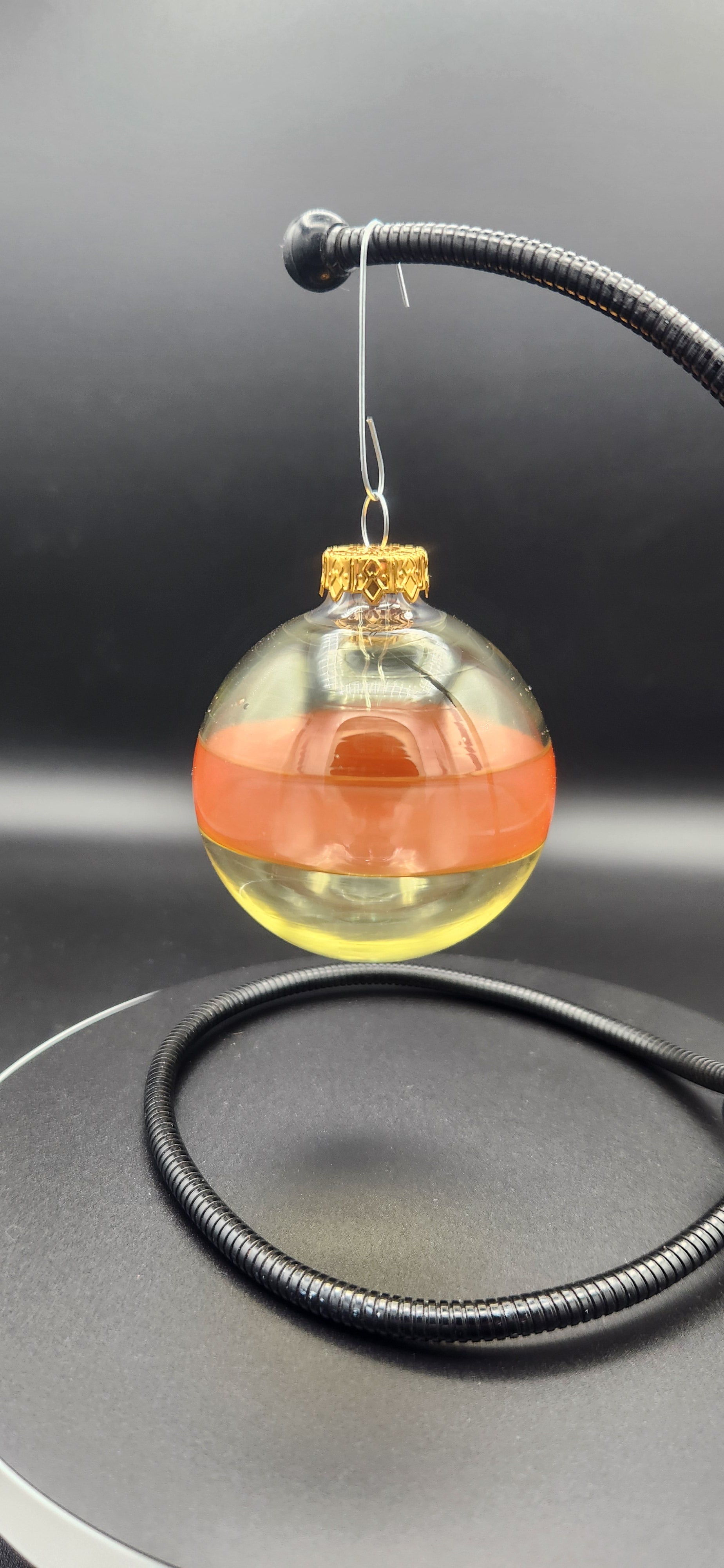 Handblown Glass Ornament - Sunset Gradient - 3 inch