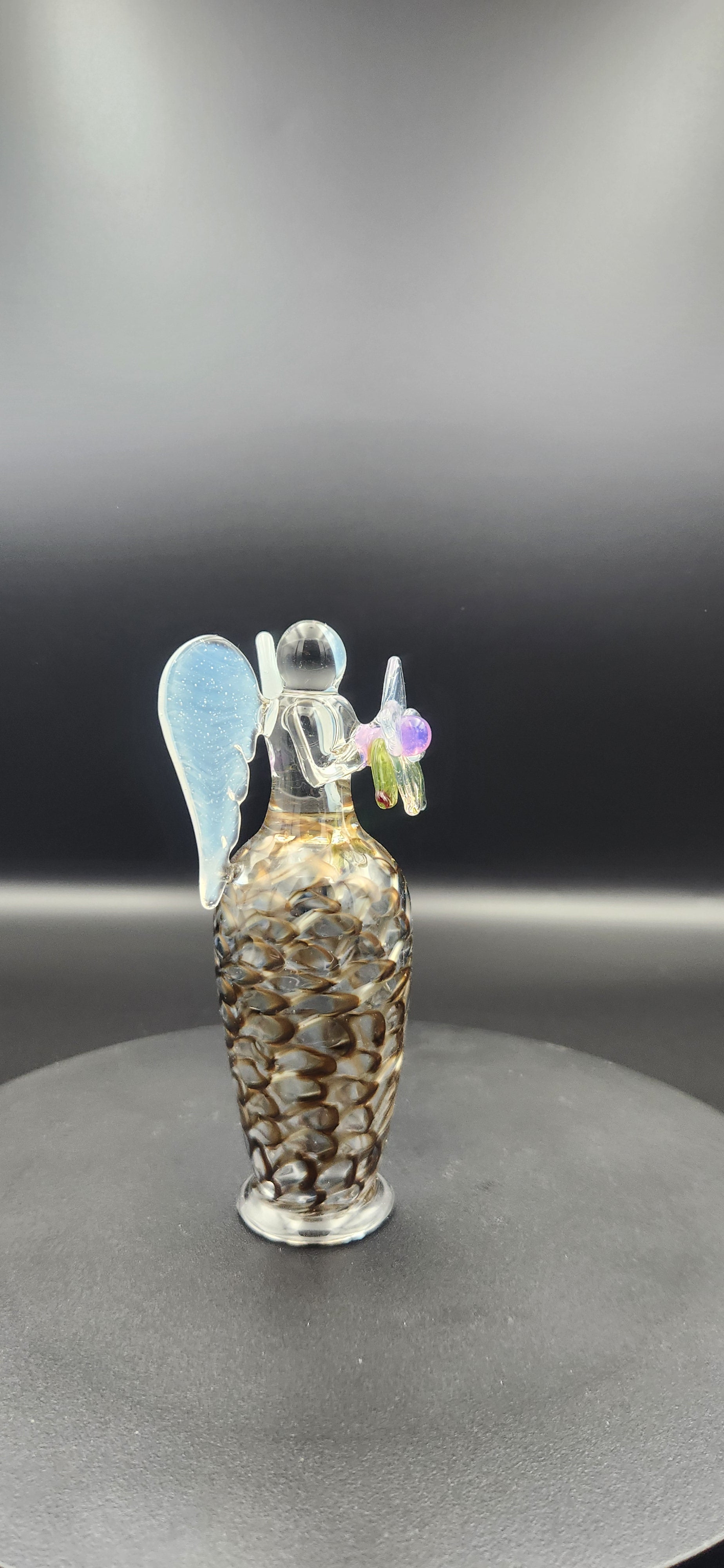 Handcrafted Glass Guardian Angel